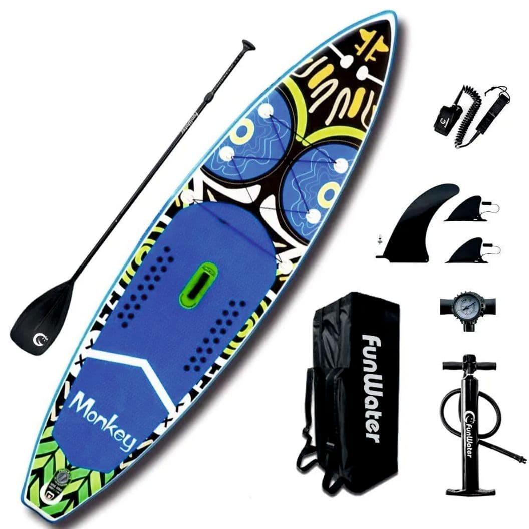 Купить Надувная SUP доска 335*81*15 см для серфинга и сапбординга в полном комплекте