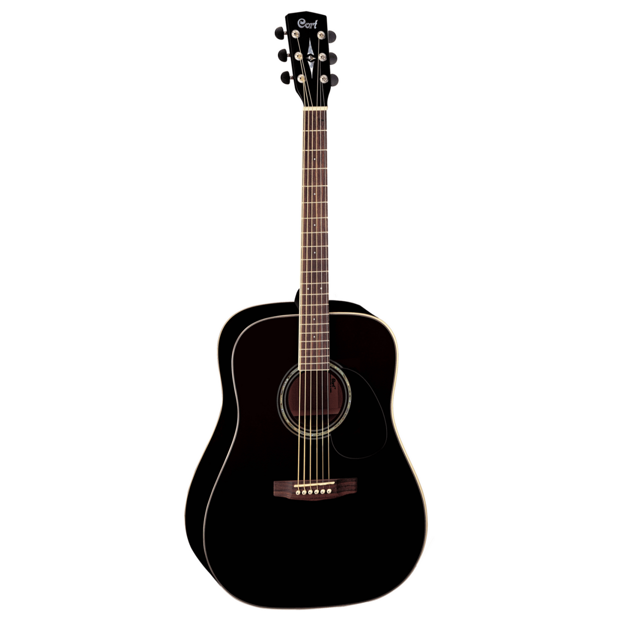 Купить Cort EARTH100-BK Earth Series Акустическая гитара, черная