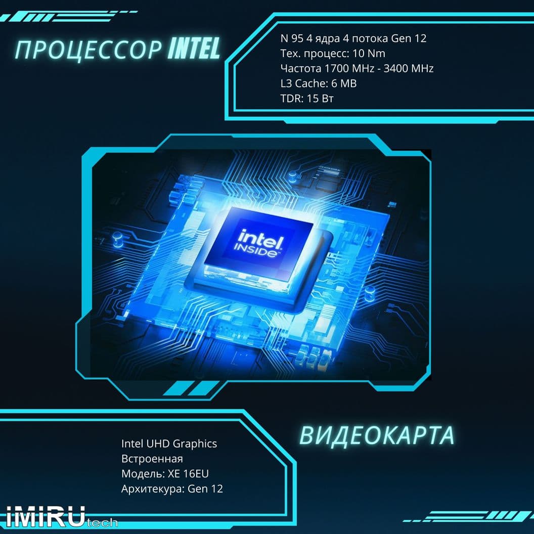 Купить Windows планшет iMiRu P14Win 8ГБ/512Гб