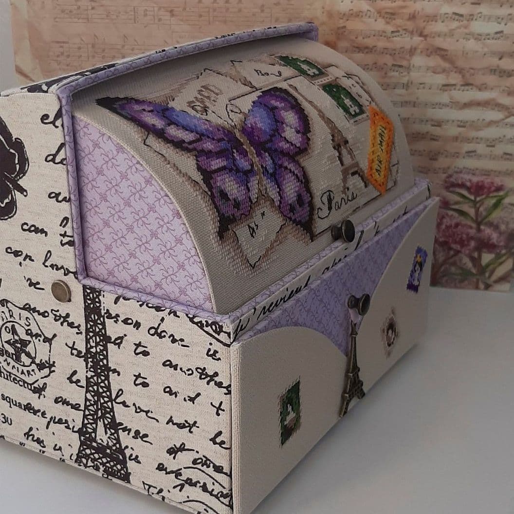 Купить Шкатулка-бюро "Письма в Париж"