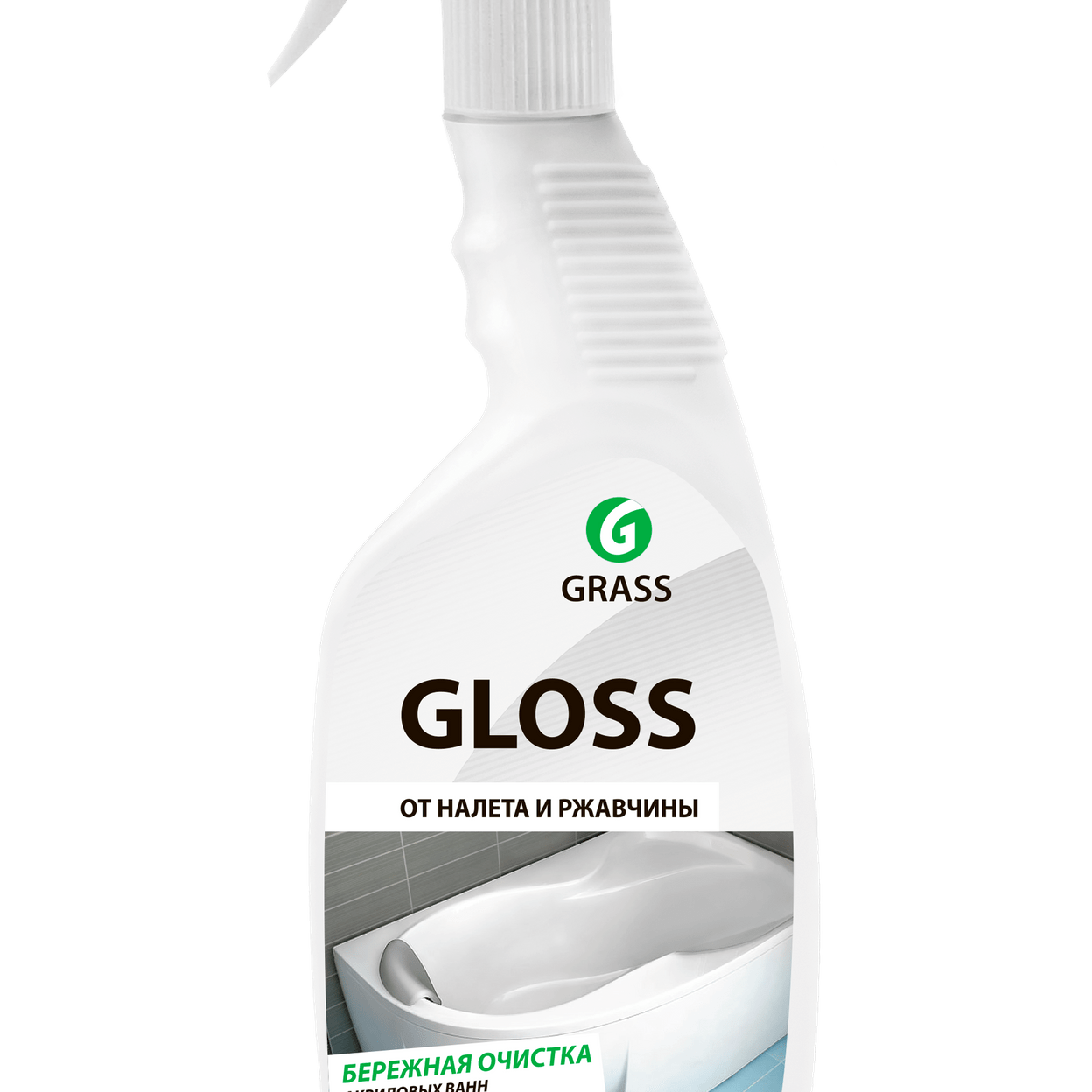 Grass чистящее средство для ванной комнаты gloss флакон 600 мл