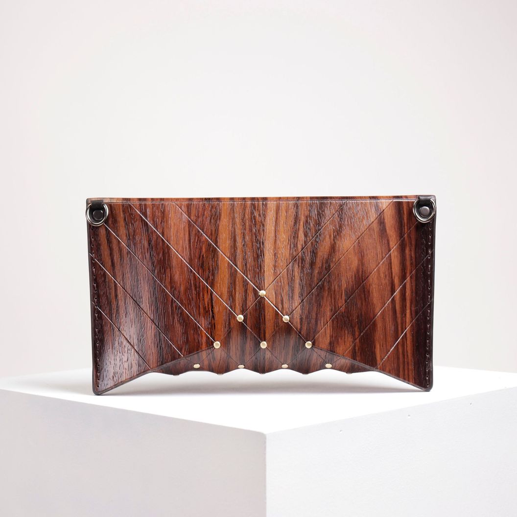 Купить Женский клатч из дерева GEO150 Indian Rosewood