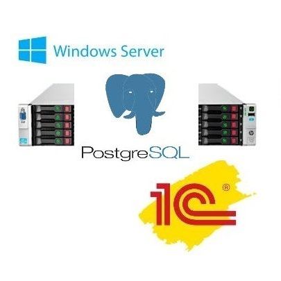 Купить Сервер HP DL380P 12LFF+ Комплексная установка и настройка ProxMox+ Windows Server+ PostgreSQL+ 1C Предприятие