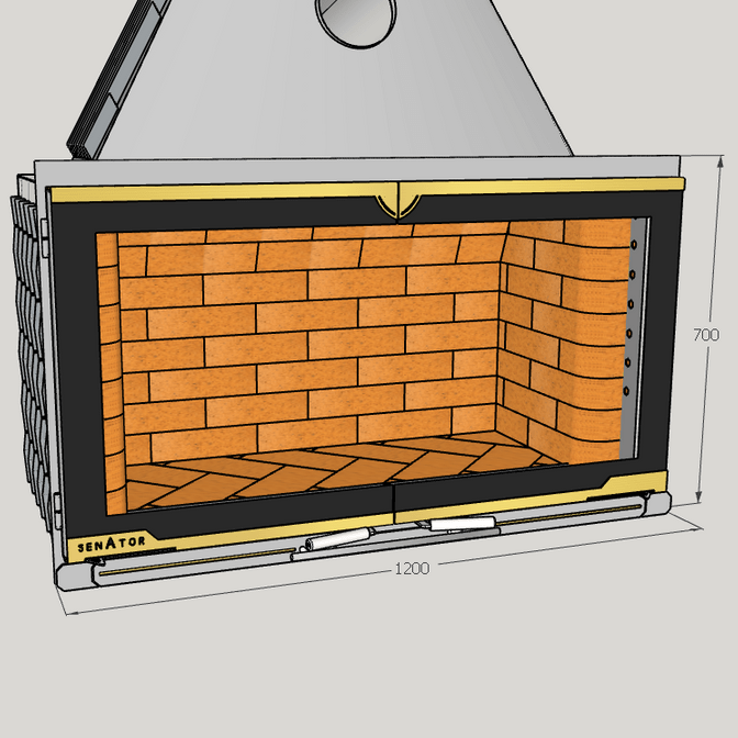 Купить Топка SENATOR 1200 mm