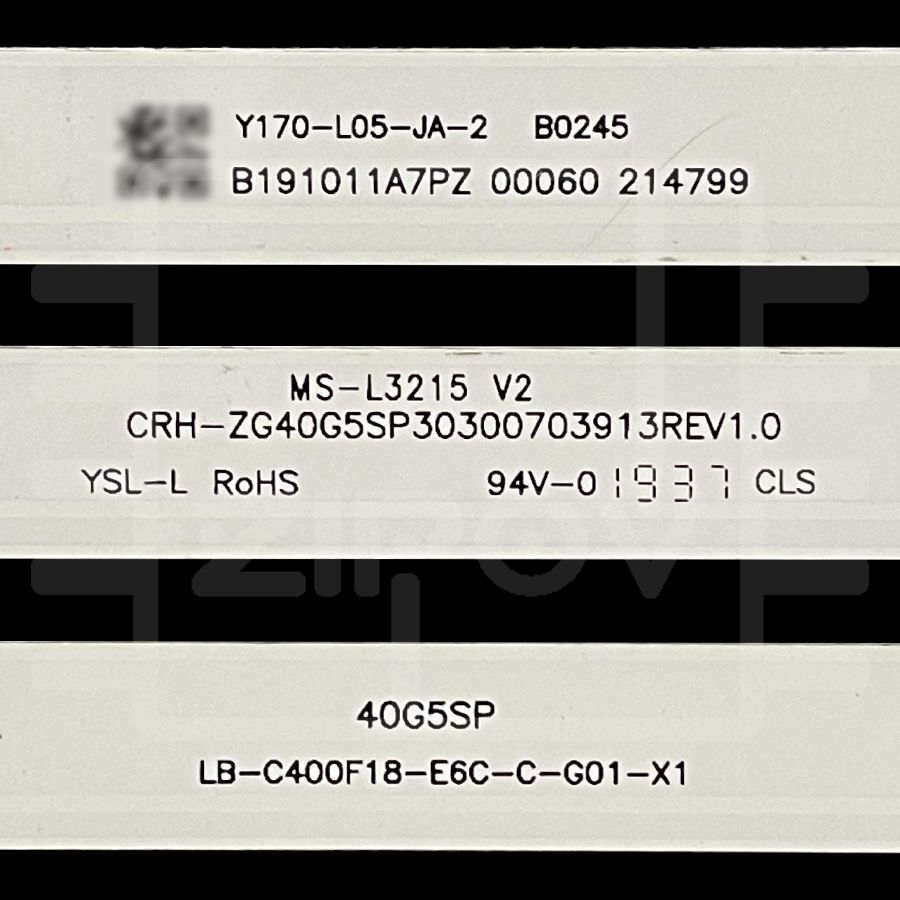 Купить Подсветка MS-L3215 V2 CRH-ZG40G5SP30300703913REV1.0
