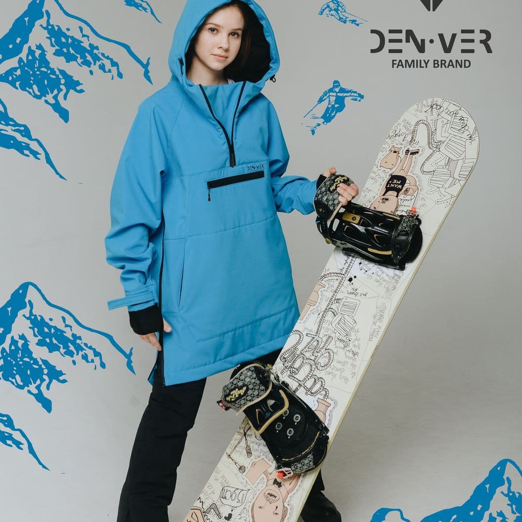 Купить Куртка сноубордическая | цв. голубой лёд