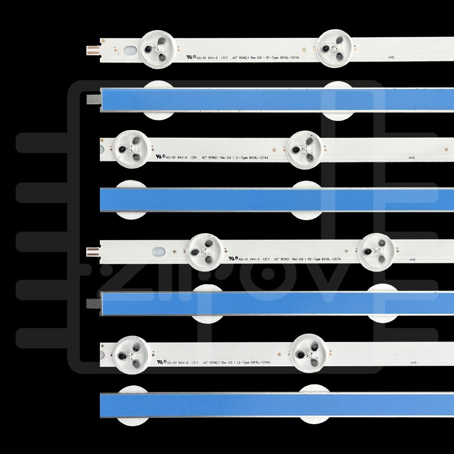 Купить Подсветка 42" ROW2.1 Rev0.0 1 L1-TYPE 6916L-1412A (6916L-1318A) / 42" ROW2.1 Rev0.0 1 R1-TYPE 6916L-1413A (6916L-1319A) / 42" ROW2.1 Rev0.0 1 L