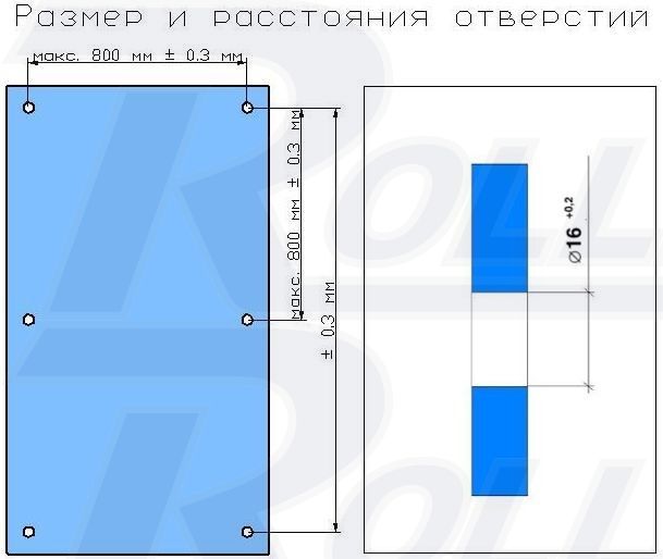 Купить CM2020S4 52,5 Крепление к полу / потолку / стене