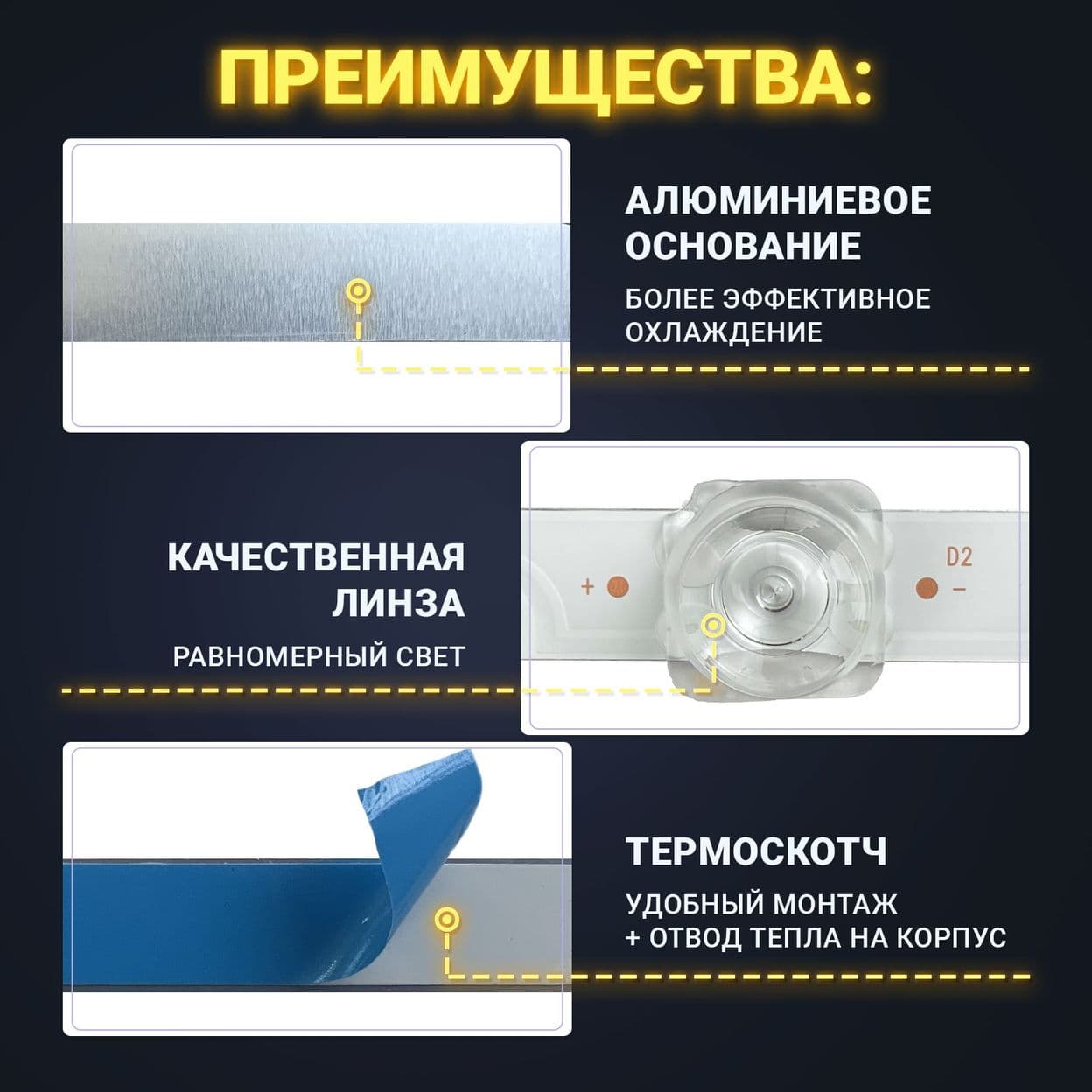 Купить Подсветка LED42D08A-ZC66AG-01D 30342008216D