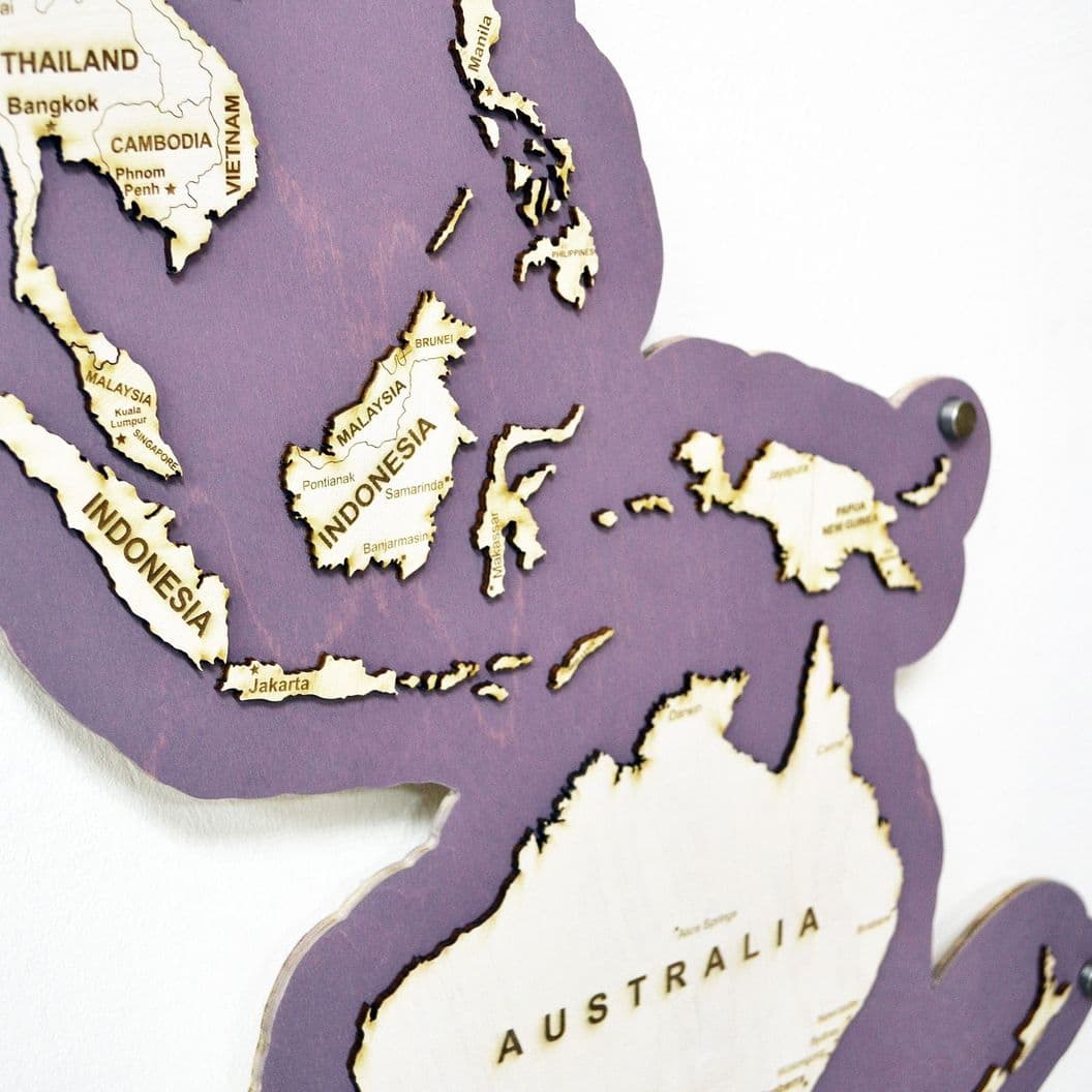 Купить Карта Мира "Фиолет"