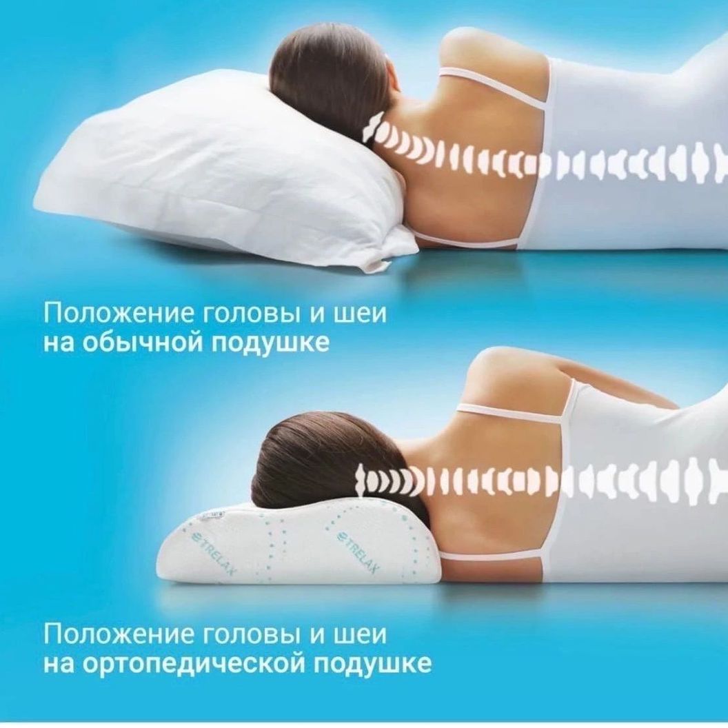 Ортопедическая подушка позвоночник