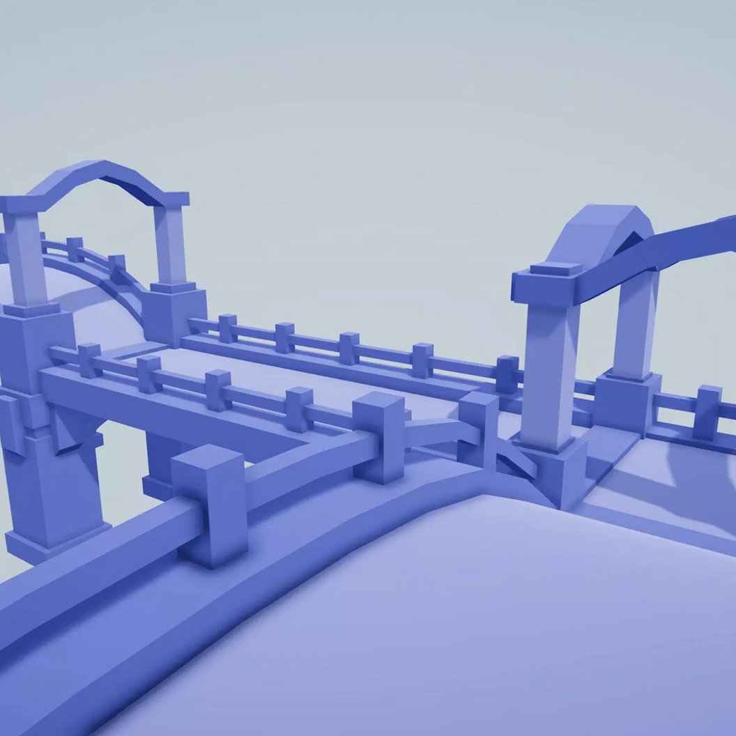 Купить LowPoly Bridges Pack