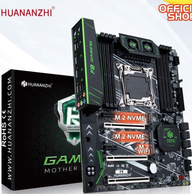 Купить Материнская плата HUANANZHI F8 LGA 2011-3 Intel XEON E5 LGA2011-3 все серии