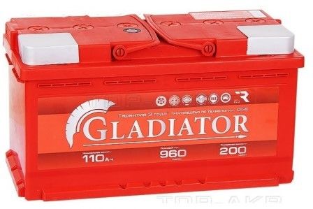 Купить GLADIATOR EFB 110Ач 960А 12V R+ (Рязань)