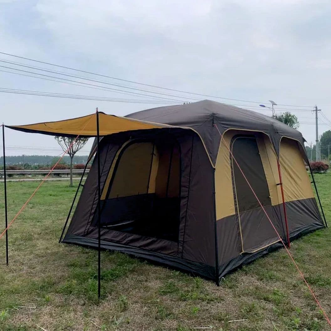 Купить Палатка 4х местная с шатром, 8ми местная MirCamping 1610, 380х260х190