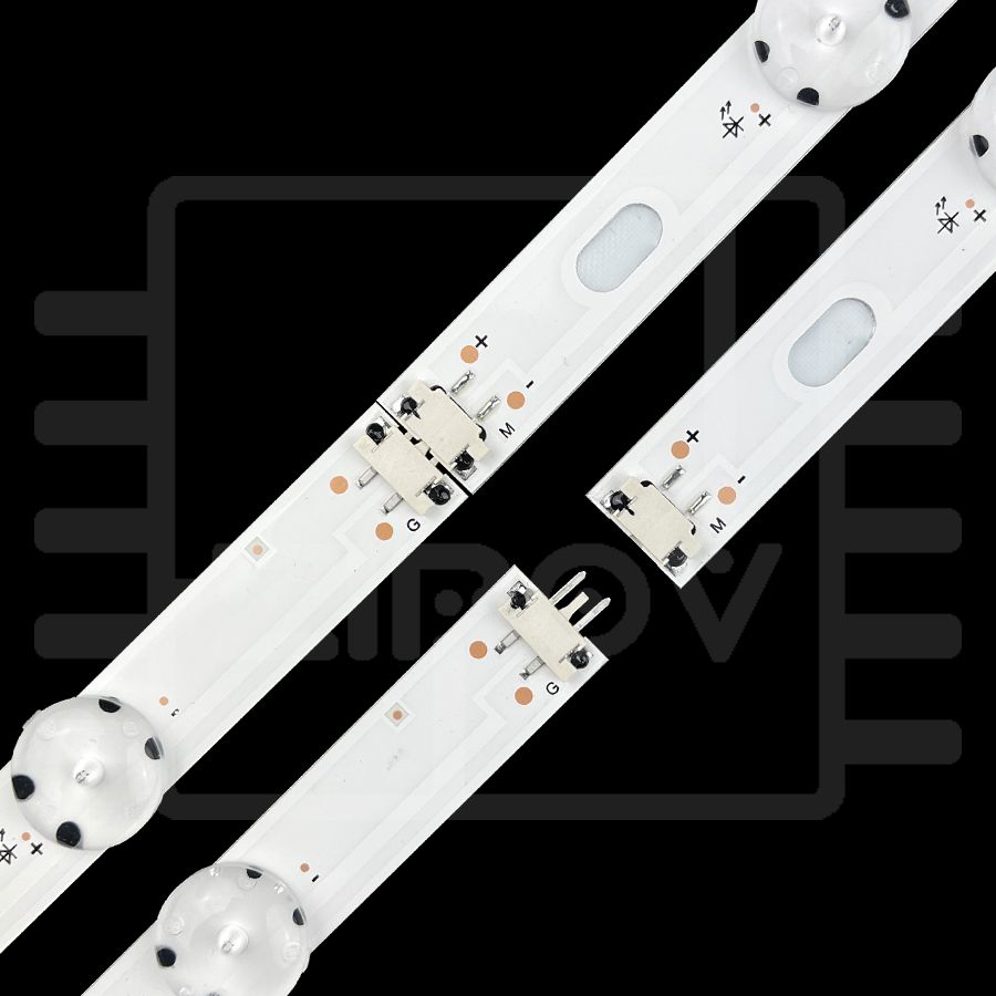 Купить Подсветка Zipov для ТВ LG 43UH603V 43UH610V 43UH619V 43UH620V 43UK6390PLG 43UF640V 43LH604V UF64_UHD_A для матриц HC430DGN (Комплект).