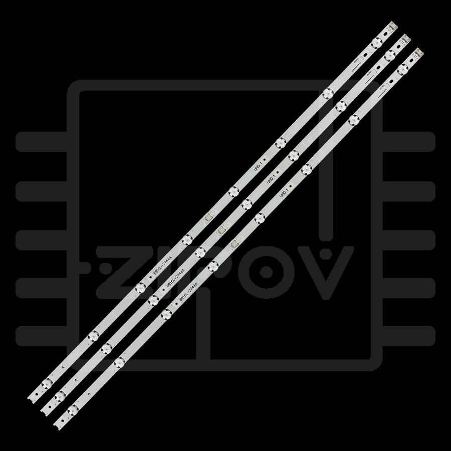 Купить Подсветка Zipov для ТВ LG 43UH603V 43UH610V 43UH619V 43UH620V 43UK6390PLG 43UF640V 43LH604V UF64_UHD_A для матриц HC430DGN (Комплект).