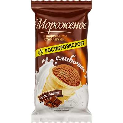 Купить МОРОЖЕНОЕ СТАКАНЧИК ШОКОЛАДНЫЙ РОСТАГРОЭКСПОРТ 80 Г . доставка продуктов тюмень . доставка продуктов в тюмени . доставка фруктов тюмень . доставка фруктов в тюмени . доставка воды тюмень . доставка воды в тюмени .