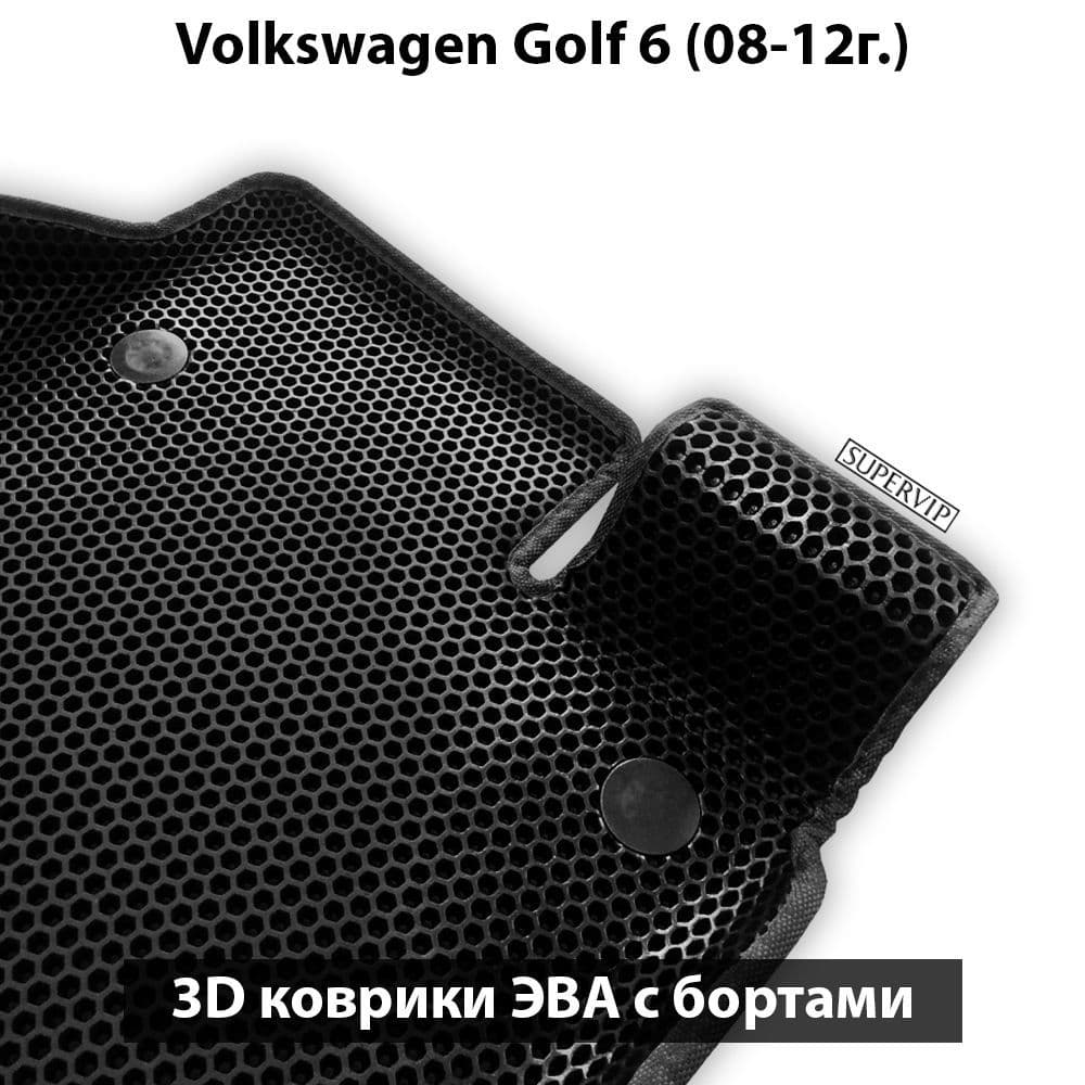 Купить Передние автоковрики ЭВА с бортами для Volkswagen Golf 6