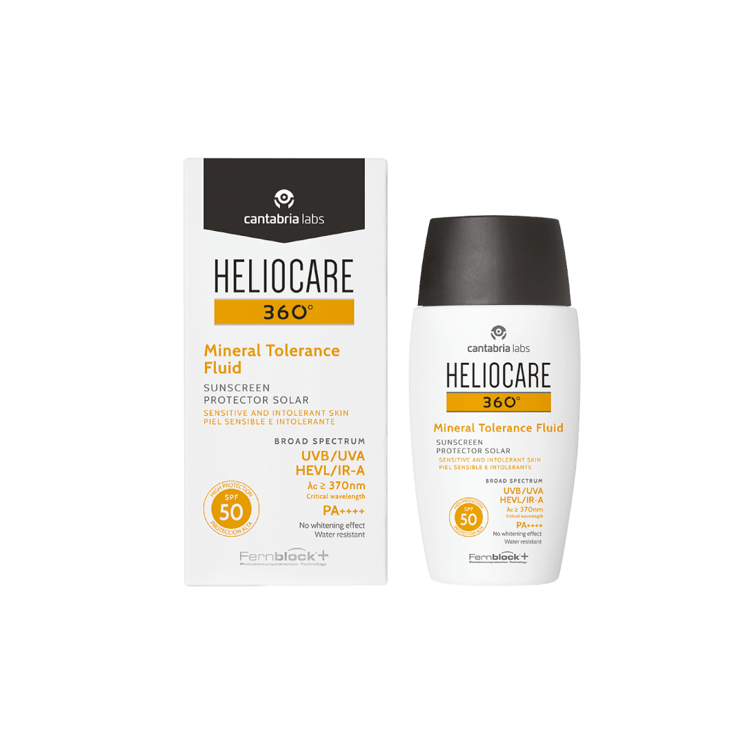 Купить HELIOCARE 360º Mineral Tolerance Fluid Sunscreen SPF 50