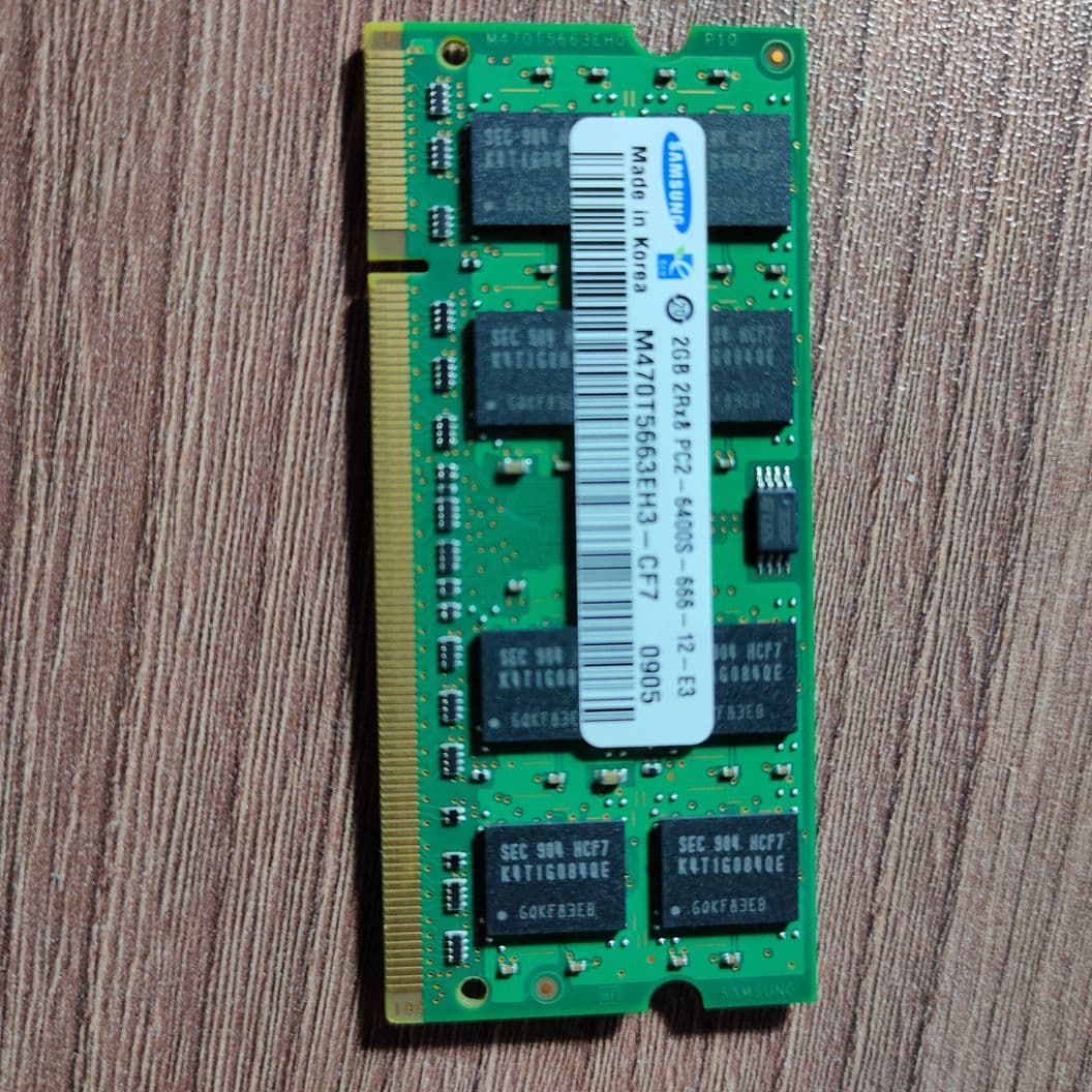 Купить Оперативная память Samsung SO-DIMM DDR2 2GB