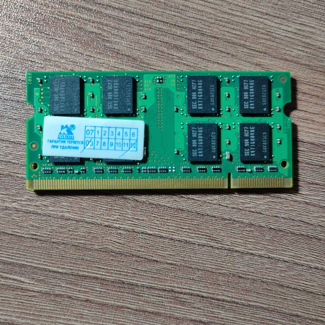 Купить Оперативная память Samsung SO-DIMM DDR2 2GB