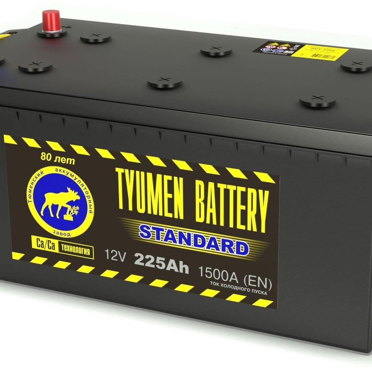 Купить Tyumen Battery 225Ач 1500А EURO (Тюмень)