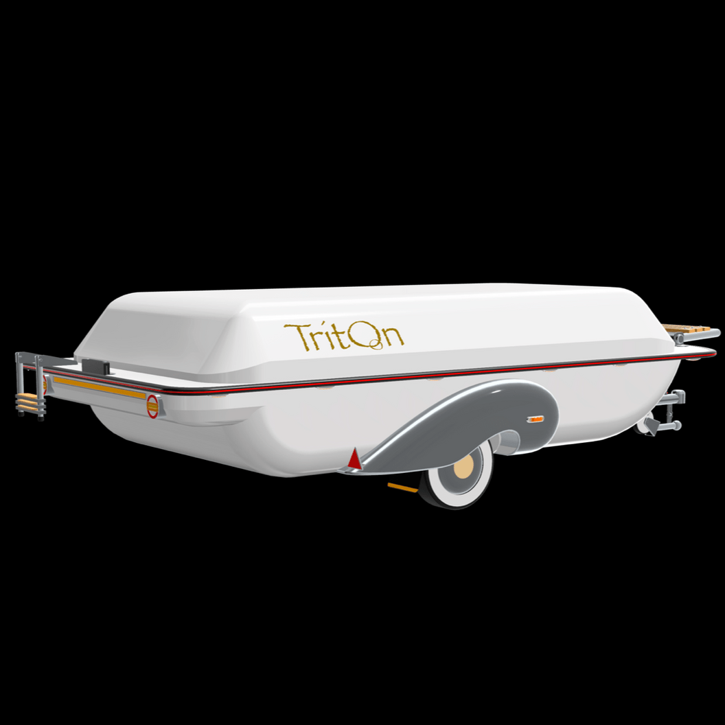 Купить Аренда - Универсальный прицеп TritOn с крышей mini — Аренда ⚫️