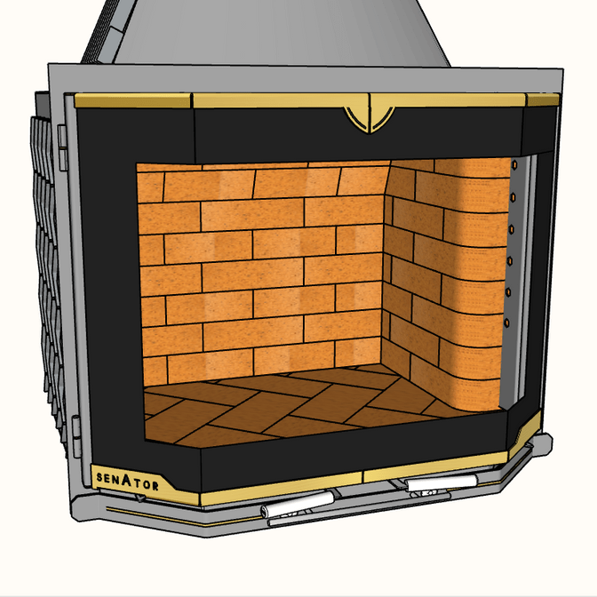 Купить Топка SENATOR Призма 900 mm