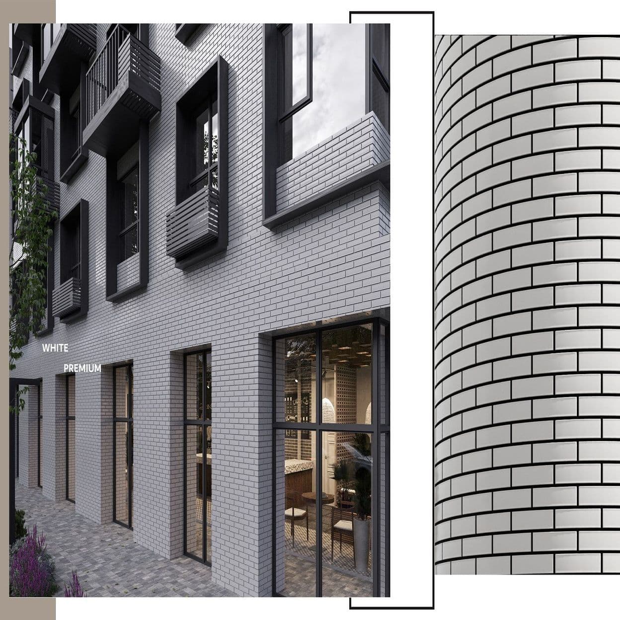 Купить Кирпич керамический White 1 НФ Premium
