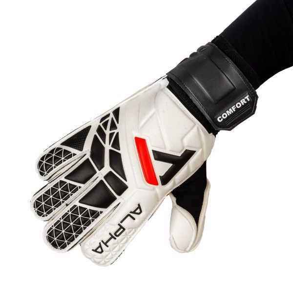 Купить Вратарские перчатки AlphaKeepers Pro Roll Comfort 9 White/Black