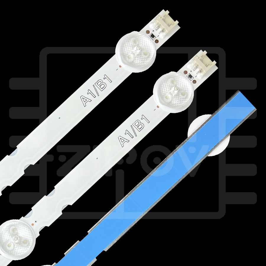 Купить Подсветка для ТВ LG 32LN541V 32LN540V 32LN541U 32LN542V 32LN613V 32LA620V 32LB530U 6916L-1437A 6916L-1438A B1,B2 (7-7-7 диодов) (комплект)