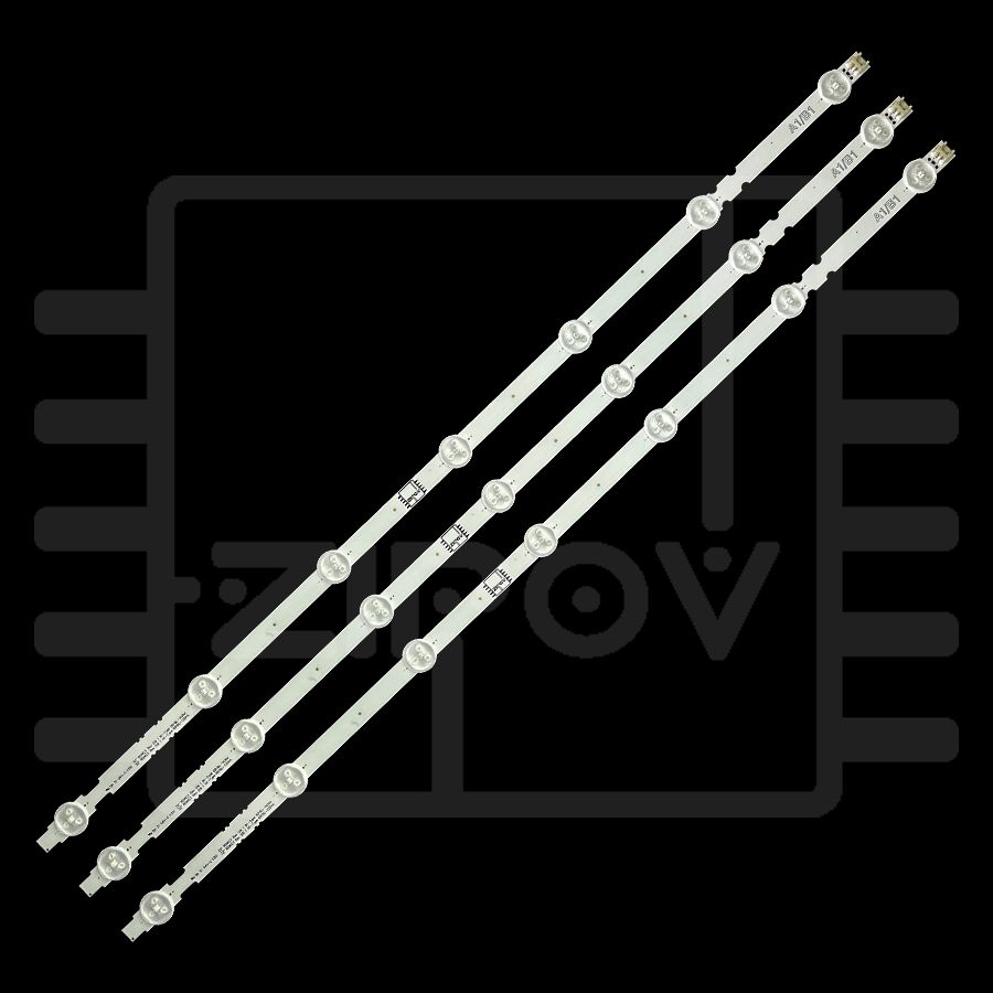 Купить Подсветка для ТВ LG 32LN541V 32LN540V 32LN541U 32LN542V 32LN613V 32LA620V 32LB530U 6916L-1437A 6916L-1438A B1,B2 (7-7-7 диодов) (комплект)