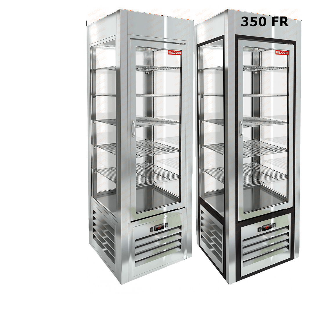 Купить Витрина кондитерская вертикальная HICOLD VRC 350 SH