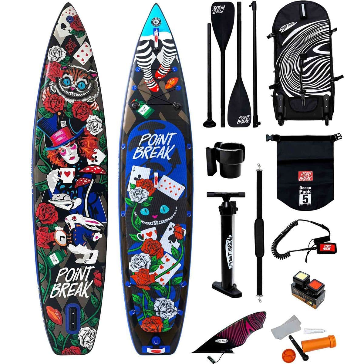 Купить Сапборд POINT BREAK Premium 11.6 АЛИСА Blue