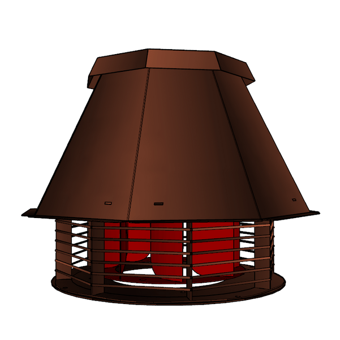 Купить дымосос круглый d-390 mm