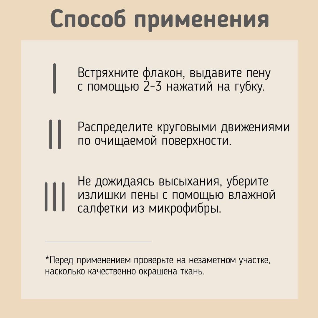 Купить Чистящая пена для салона автомобиля "ПАПА СЛОН"