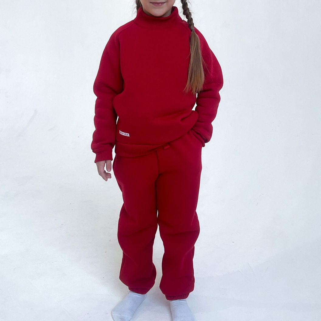 Купить Детский костюм с начёсом | цв. красный