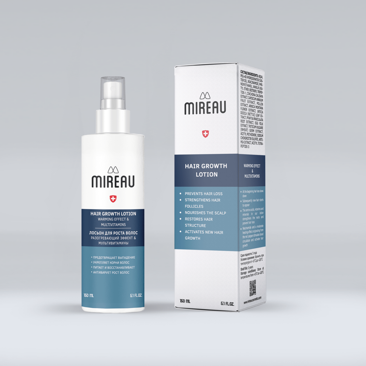 Купить Hair growth lotion MIREAU