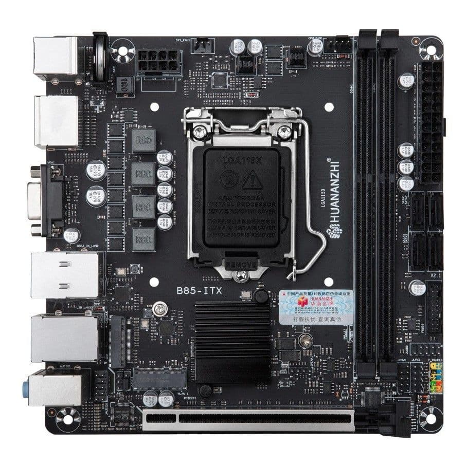 Купить Материнская плата HUANANZHI B85 ITX, Intel LGA 1150