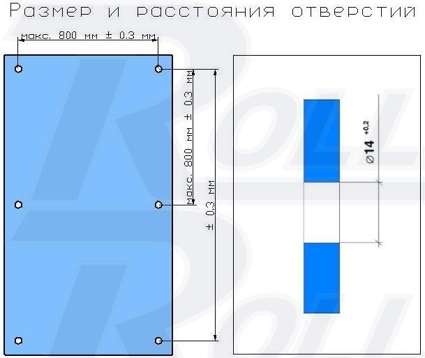 Купить 1011-12-S3 Крепление точечное прямое