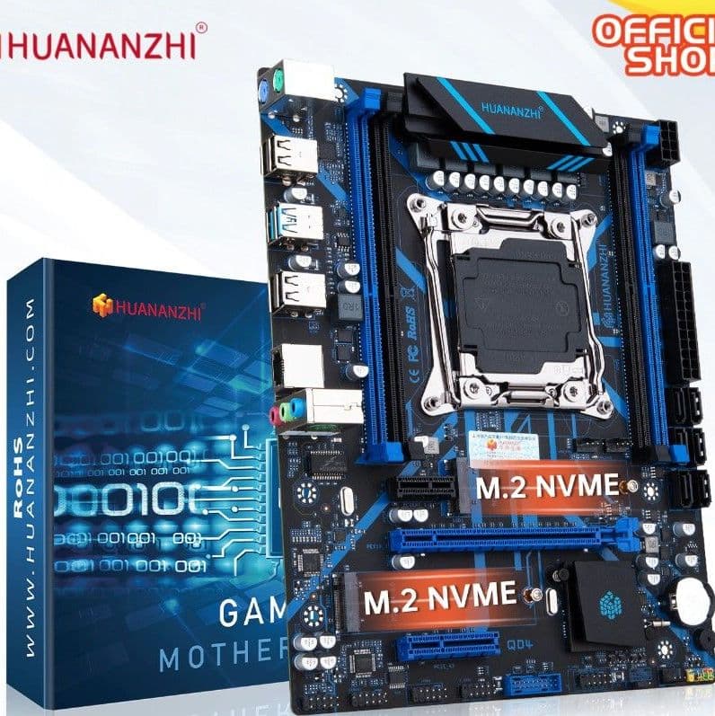 Купить Материнская плата HUANANZHI QD4 LGA 2011-3 Intel XEON E5 все серии