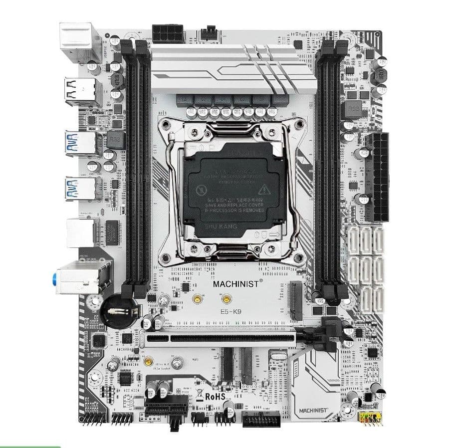 Купить MACHINIST E5 K9 X99 LGA 2011-3 комплект материнской платы Xeon E5 2660 V3 ЦП + DDR4 4 шт. * 16 Гб 2133 МГц память четырехканальный usb3.0