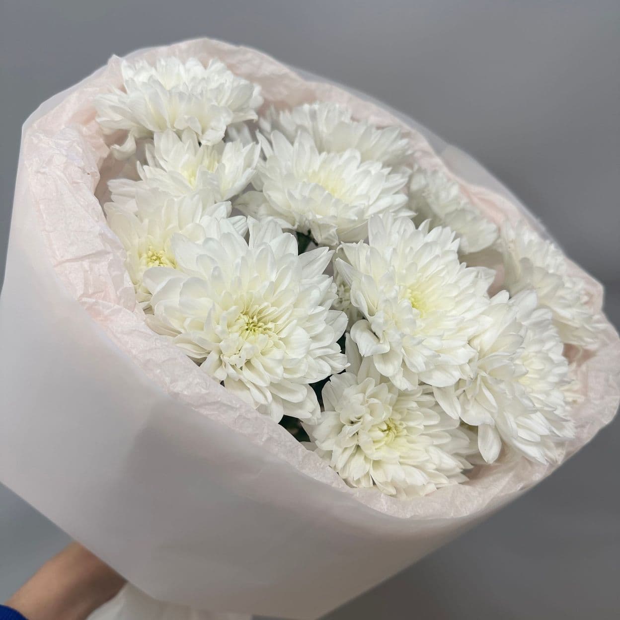 Купить Букет-комплимент из хризантем