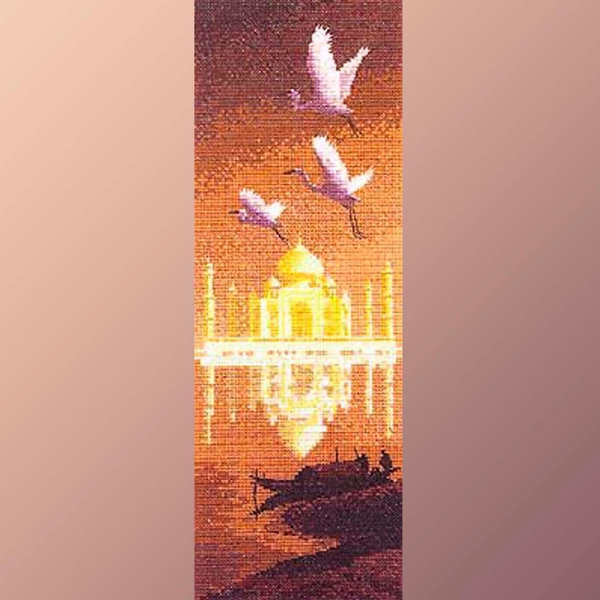 вышивка крестом пейзаж панорама панель Клейтона