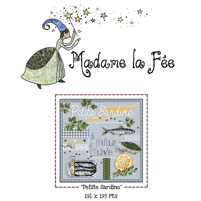 схема вышивки Madam la Fee купить