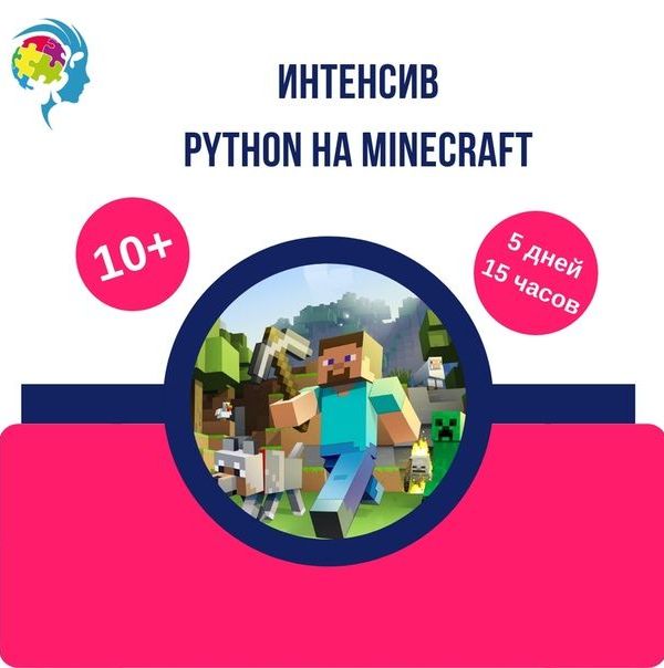 Купить Интенсив Python в среде Minecraft 13+