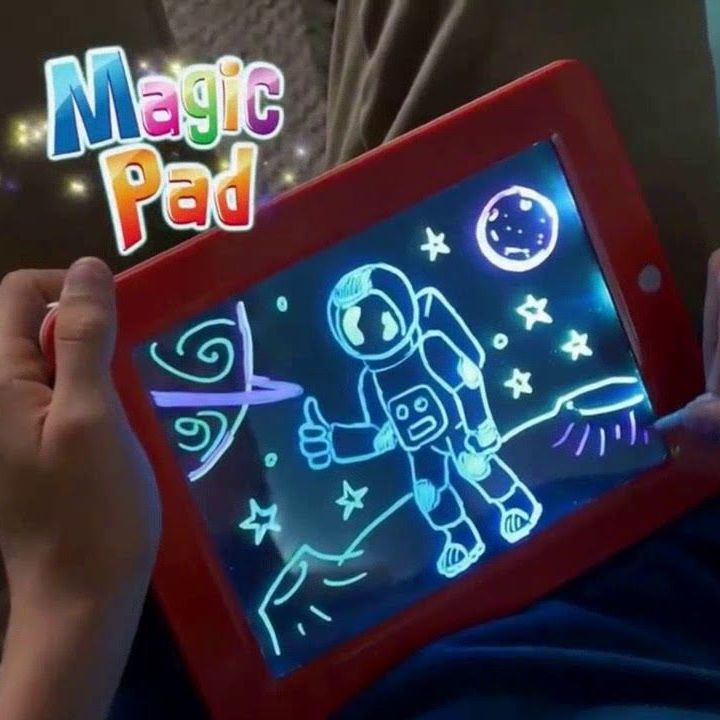 Светодиодный планшет для рисования Magic Sketchpad. DT-235 планшет для рисования Magic Pad. Неоновый планшет для рисования. Люминесцентный планшет для рисования. Magic pad купить