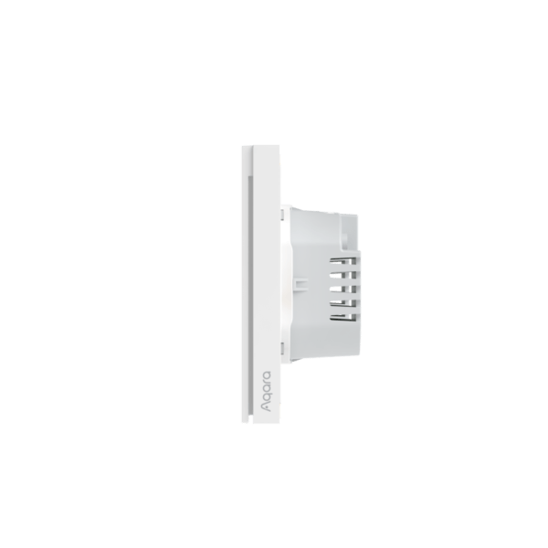 Купить Выключатель двухклавишный без нейтрали Aqara Smart Wall Switch H1 EU (No Neutral, Double Rocker)