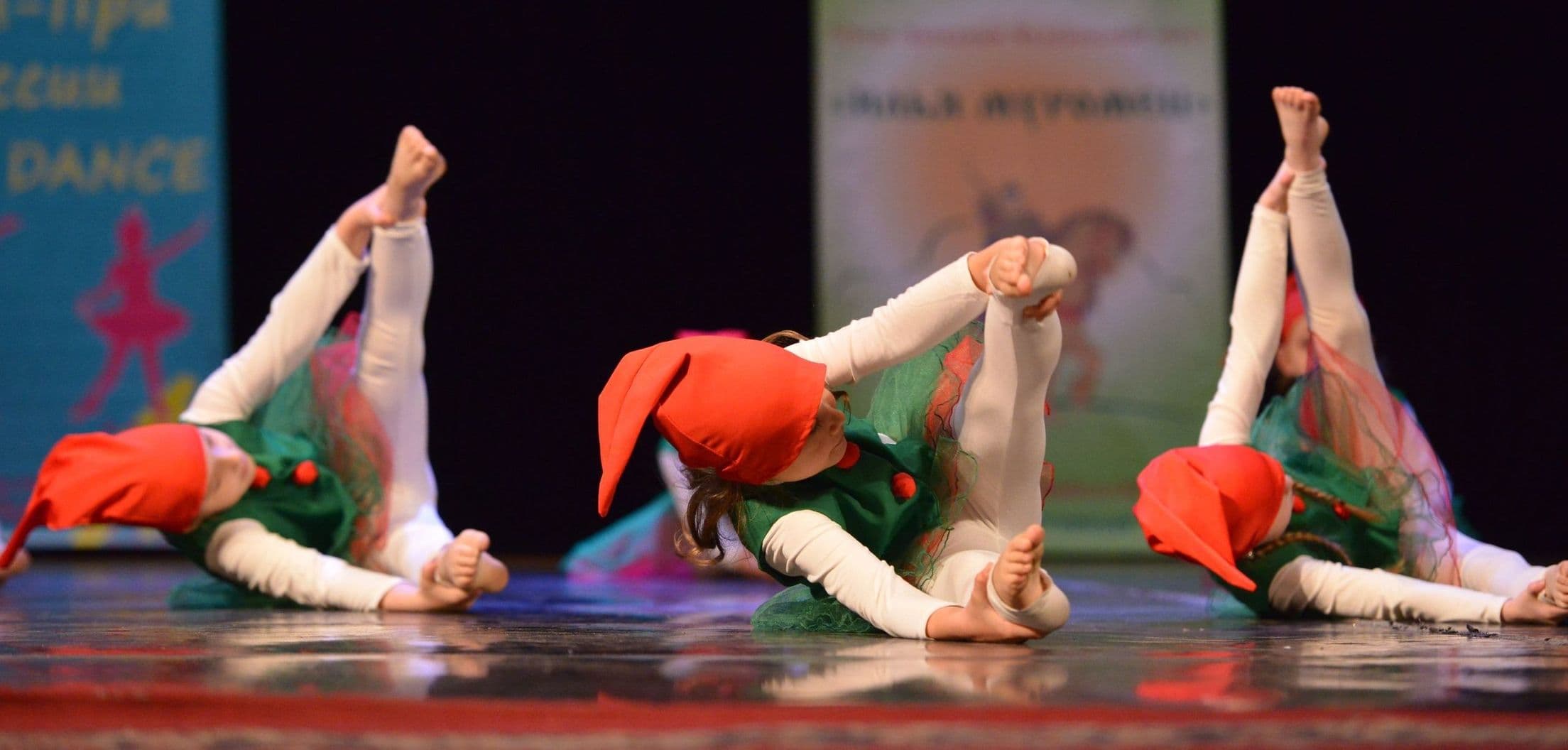Спортивно-эстрадный танец "Гномики", младшая группа спортивных танцев, хореограф Асия К.